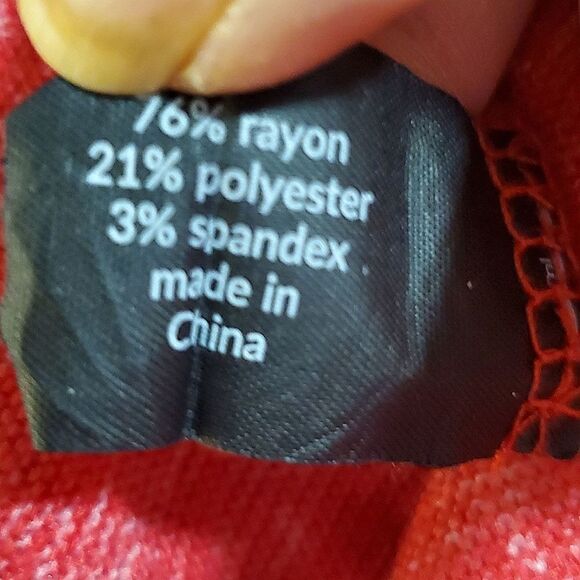 Lane Bryant Red Sleeveless Fit & Flare Dress 14/16 LIKE NEW - Picture 6 of 8